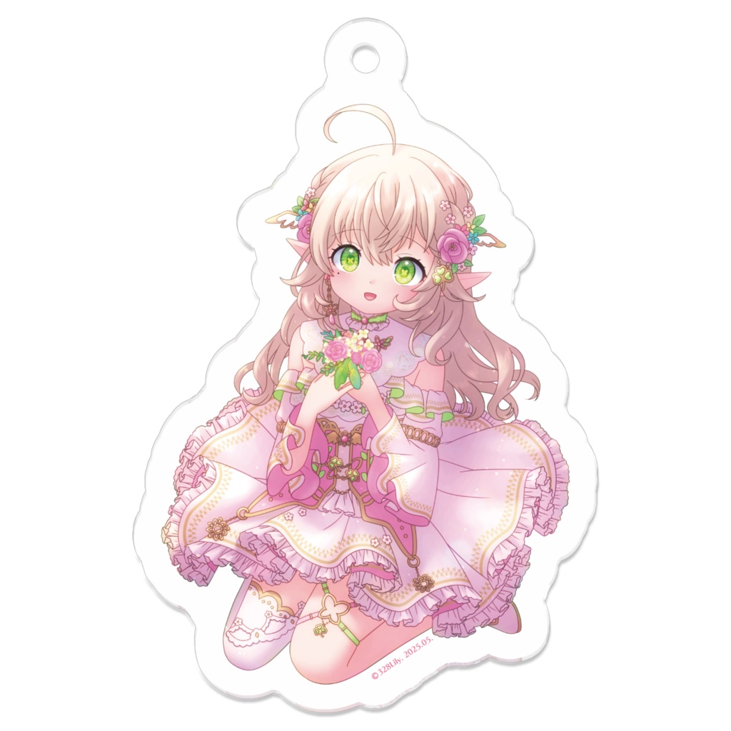 【三葉リリィ】アクキー《幸せをどうぞ☘》