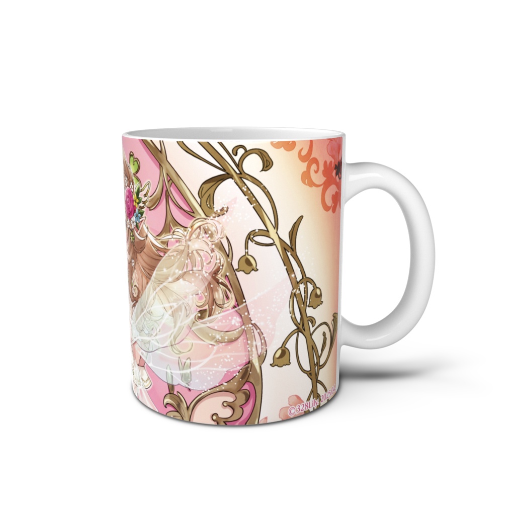 【三葉リリィ】マグカップ《妖精界への扉》