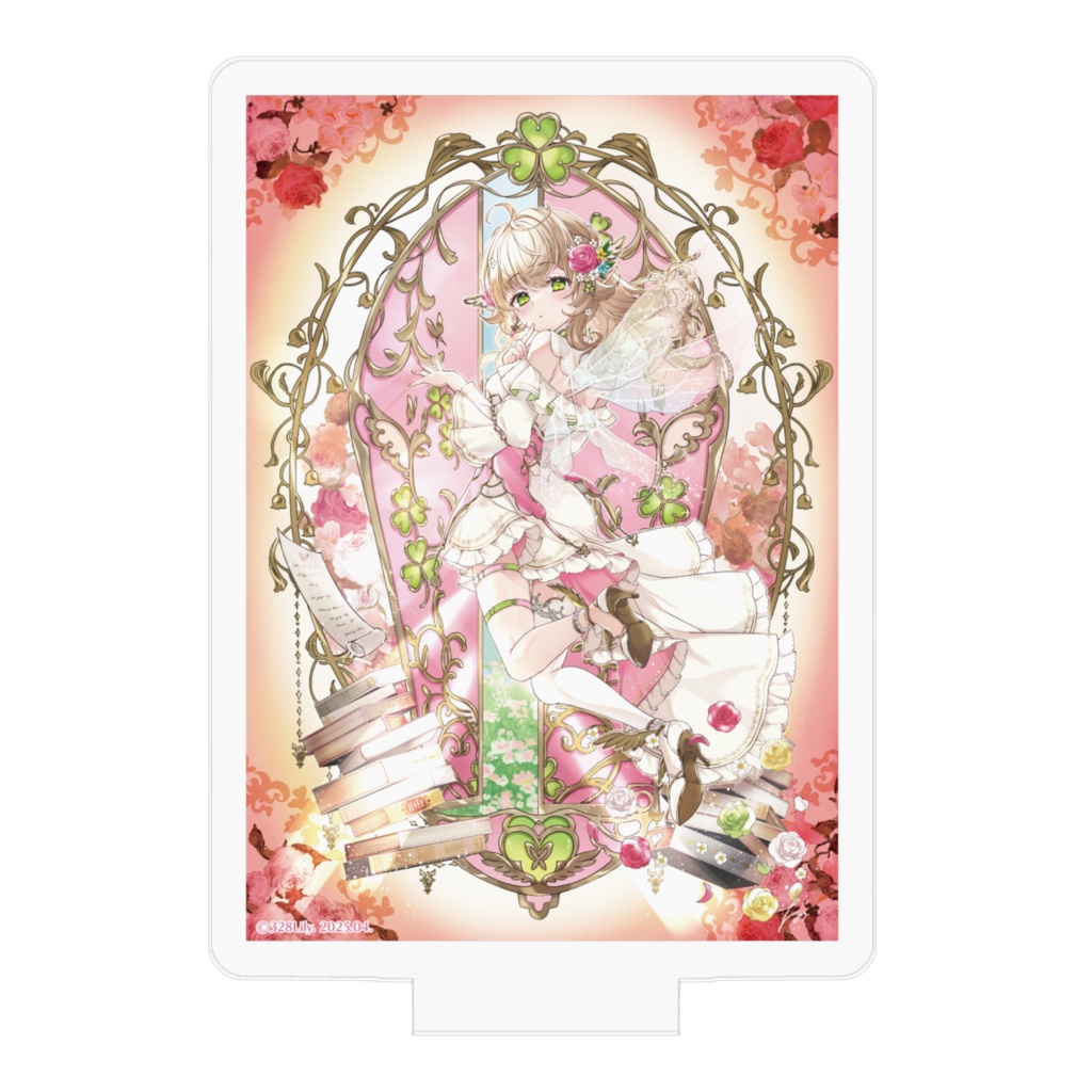 【三葉リリィ】アクリルスタンド一枚絵《妖精界への扉》