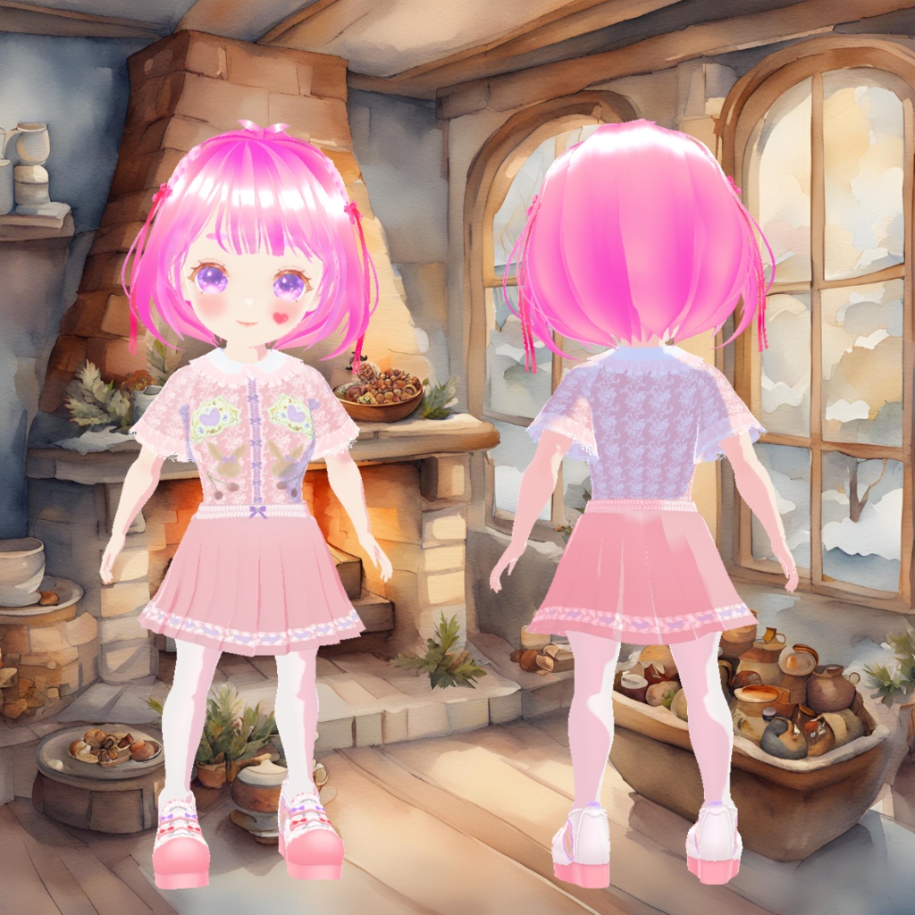 *papi♡*【VRoid製アバター】5月限定販売