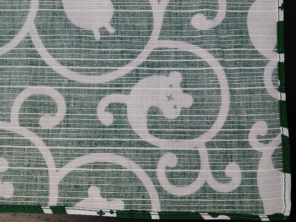 すた風呂敷 唐草 緑 綿 53cm