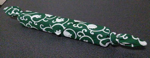 すた風呂敷 唐草 緑 綿 53cm