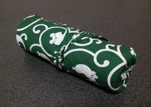 すた風呂敷 唐草 緑 綿 53cm