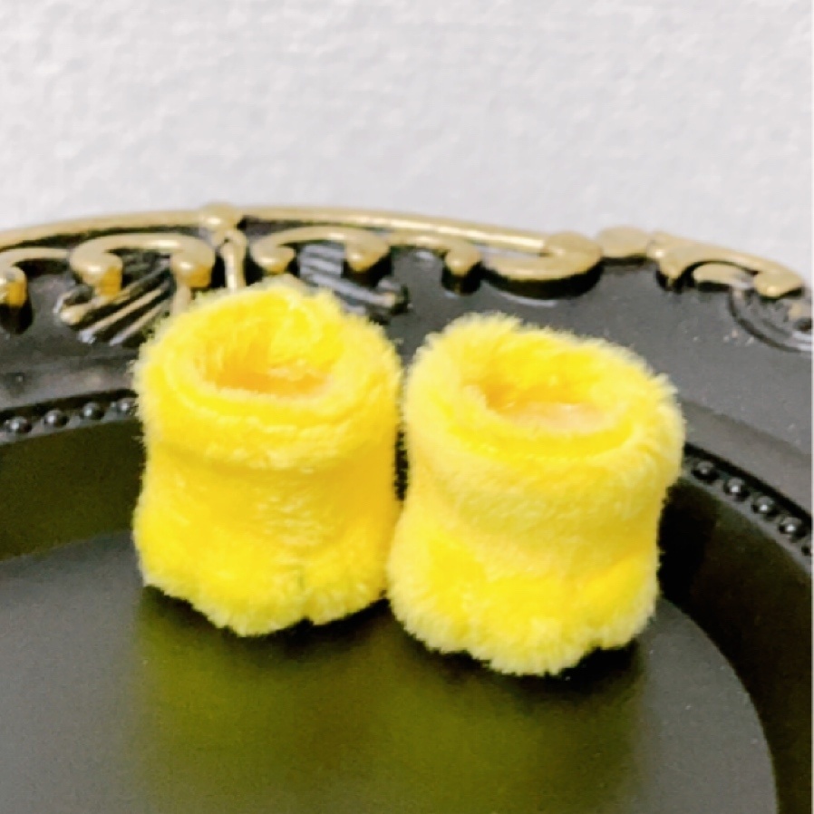 ニャンコ靴（イエロー）
