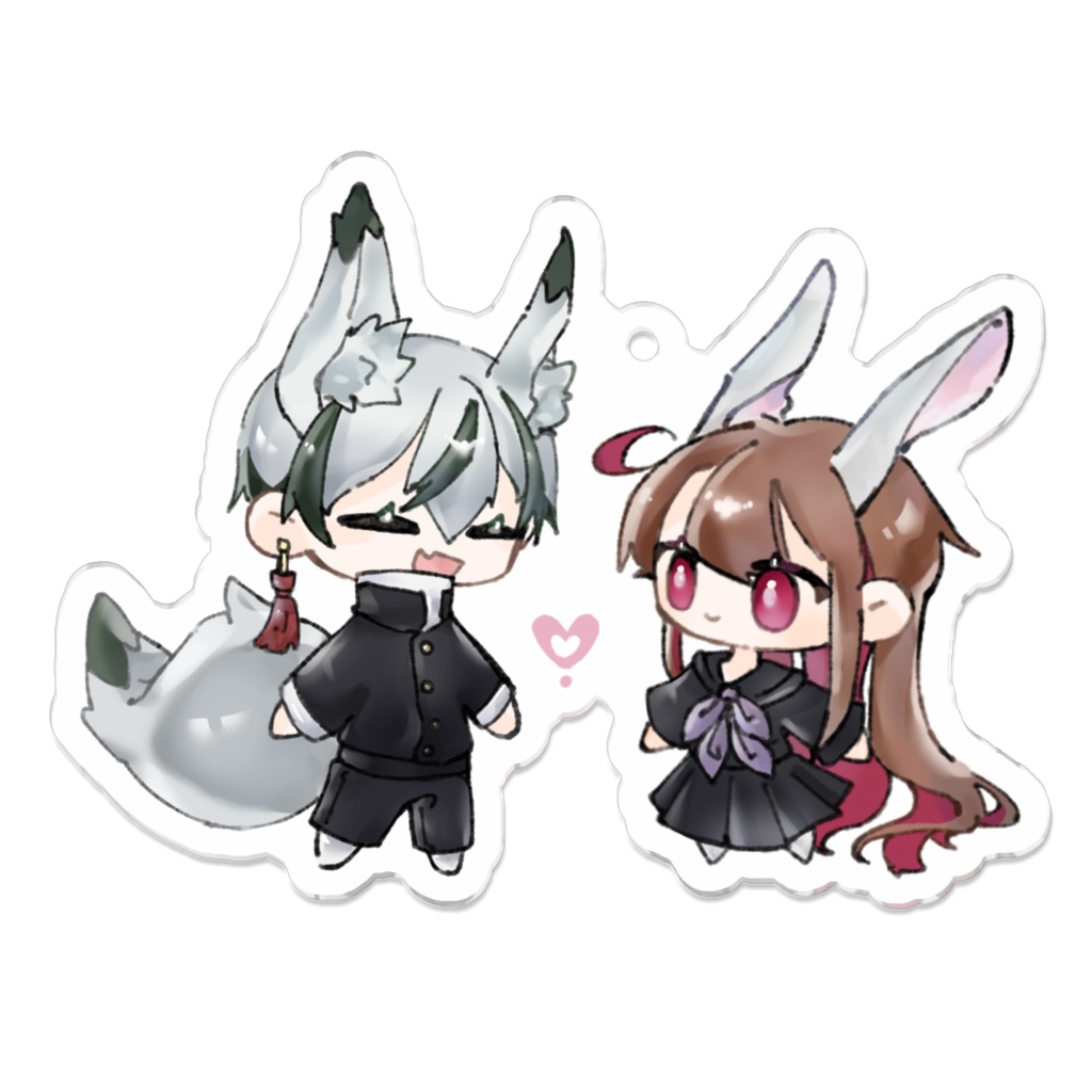 かおハル【うちよそ】アクリルキーホルダー