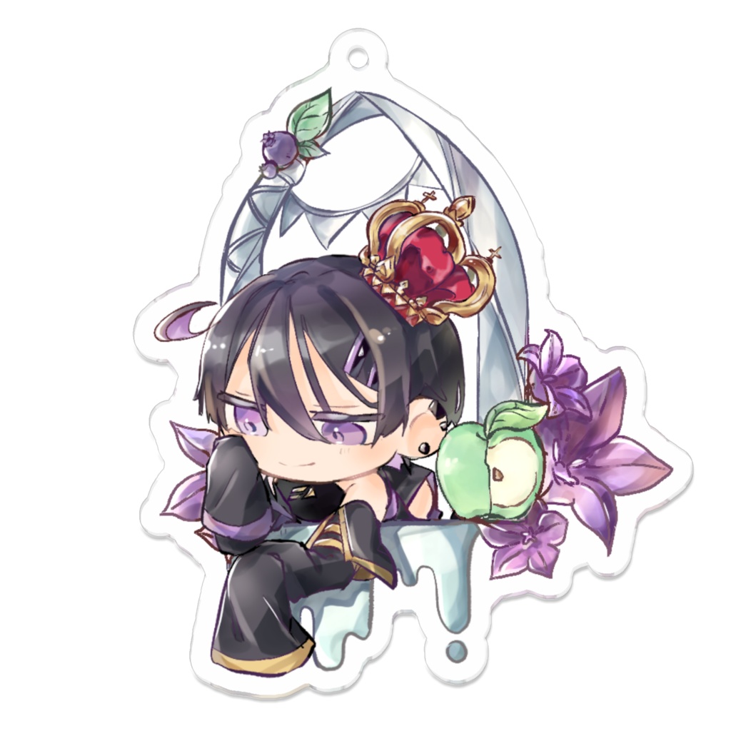 神月 紫葉【OC】アクリルキーホルダー