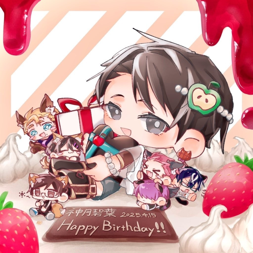 神月碧葉【OC】アクリルキーホルダー 2025年 HPBver.