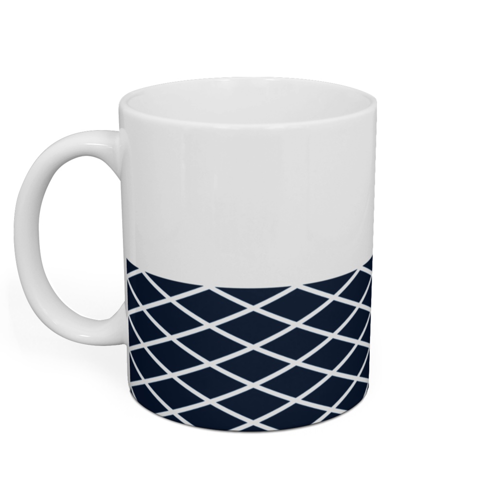 恐らく忍者が隠れてるマグカップ