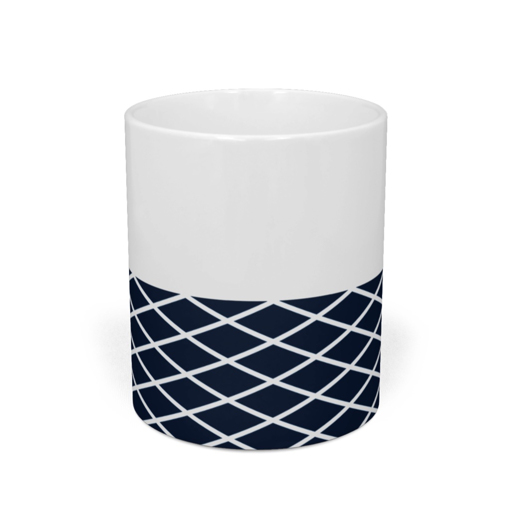 恐らく忍者が隠れてるマグカップ