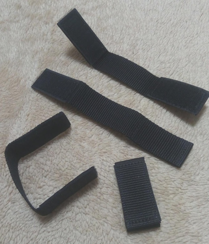 50mm幅ベルト対応　ベルトキーパー（４個セット）