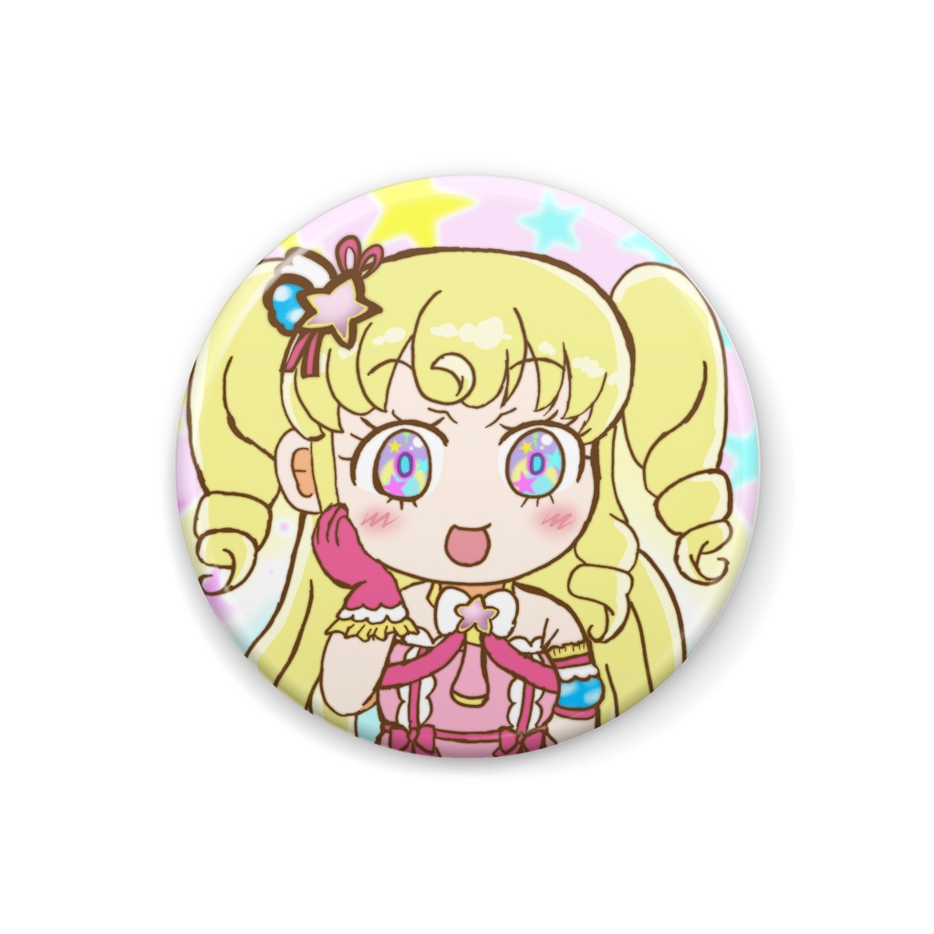 ゆめかわ缶バッチ