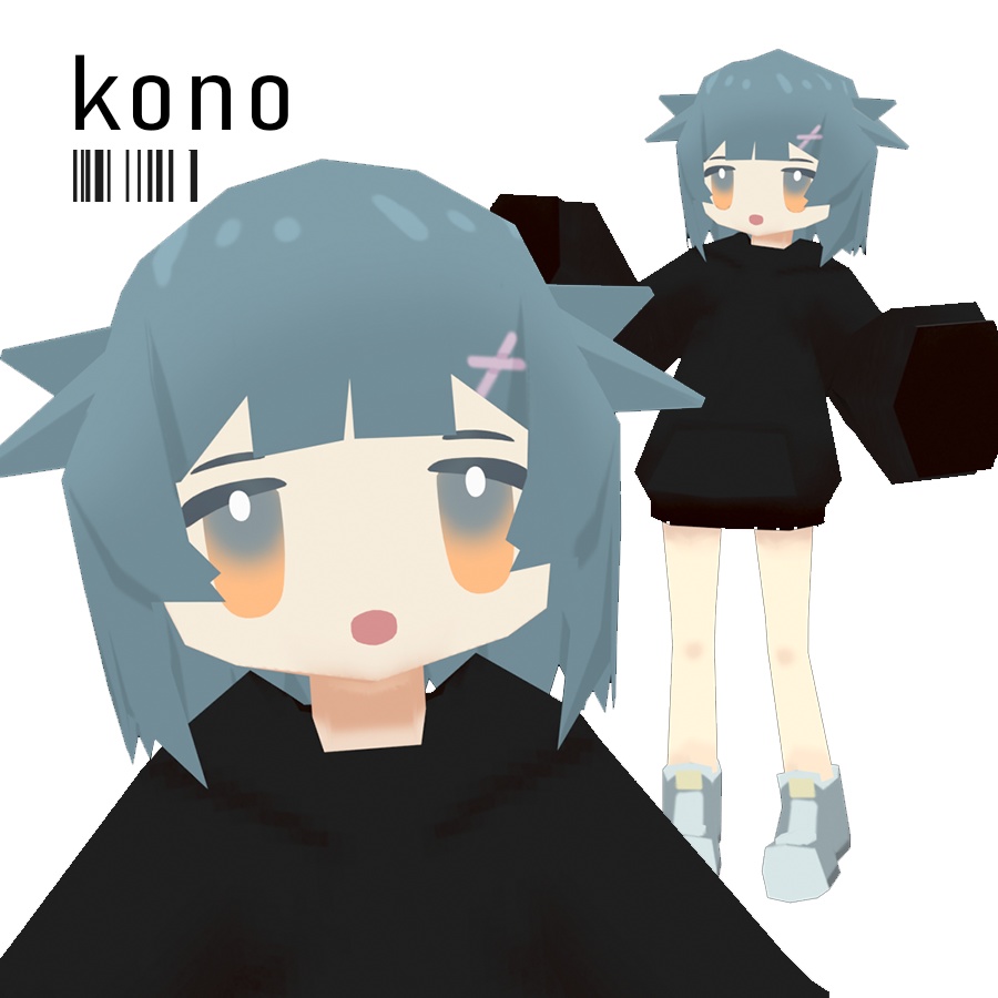 オリジナルローポリモデル［kono］ kesayama