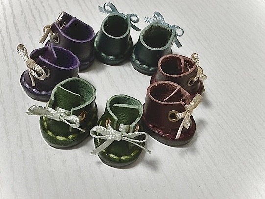 本革レザーシューズ(10cmぬい)