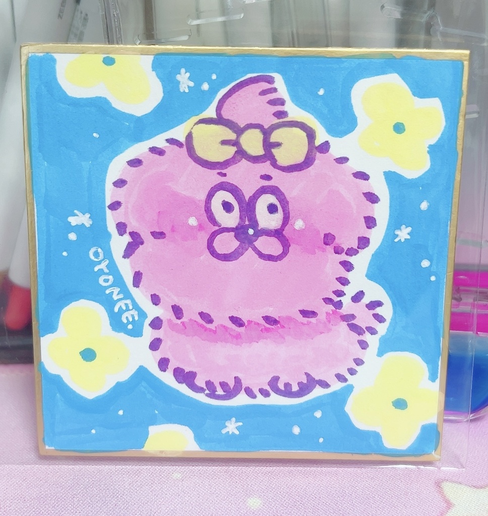 豆色紙 原画