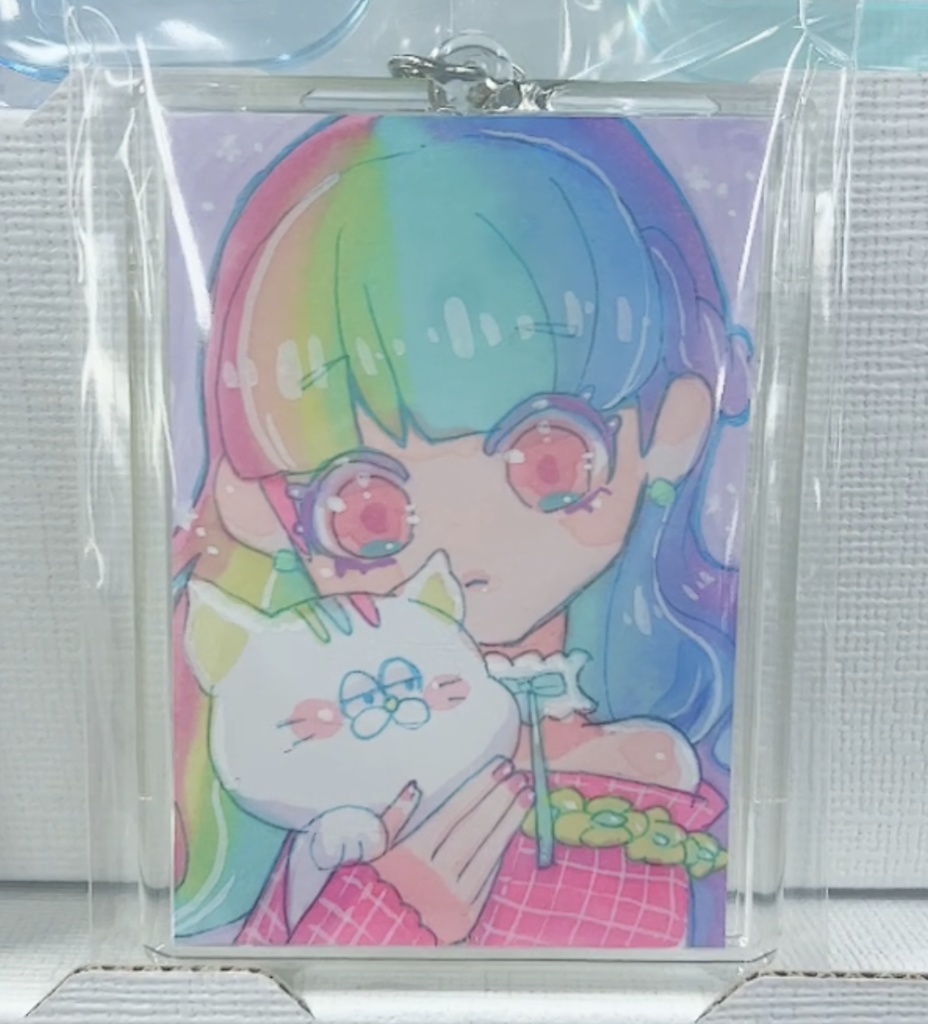原画キーホルダー(大)
