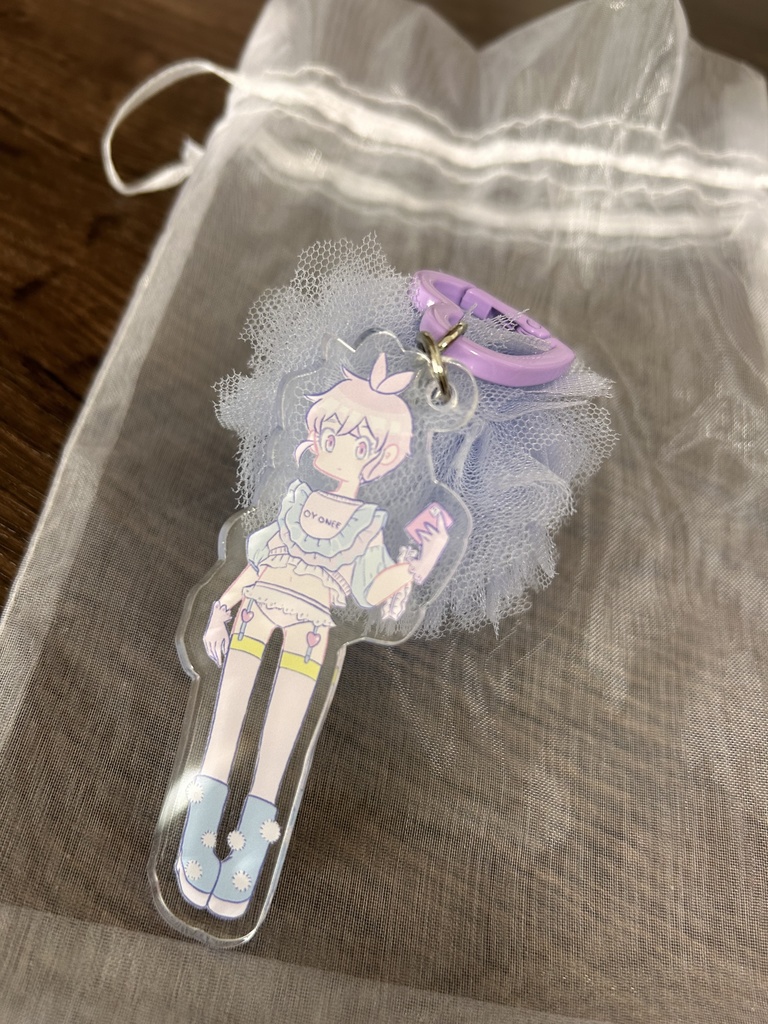 ぽんぽんアクキー