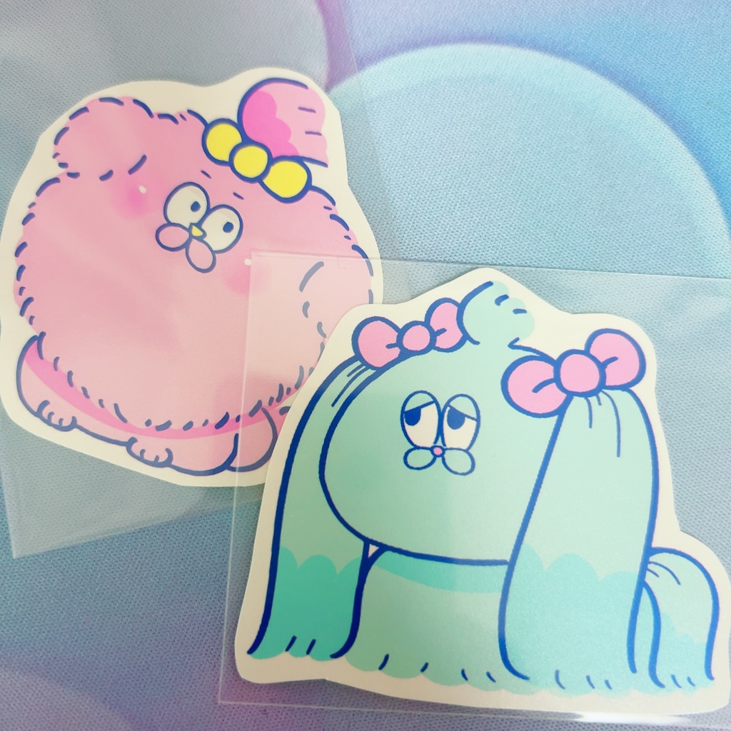 マルチーズステッカー