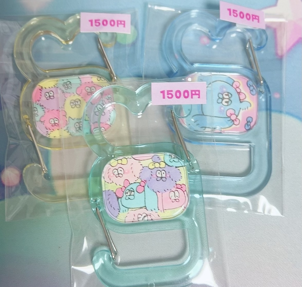 原画キーホルダー（カラビナタイプ）