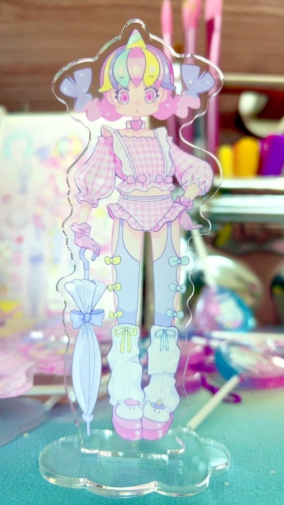 アクリルスタンド（ペガ娘）