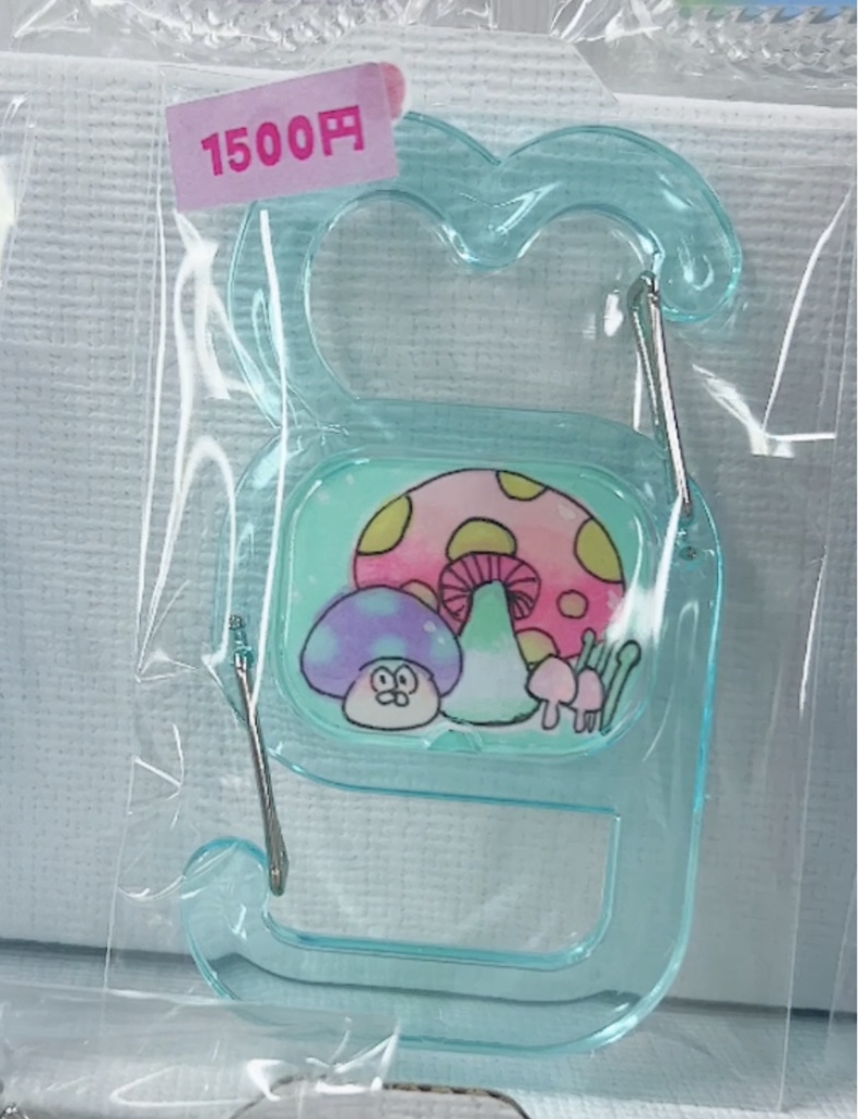 原画キーホルダー(カラビナタイプ)