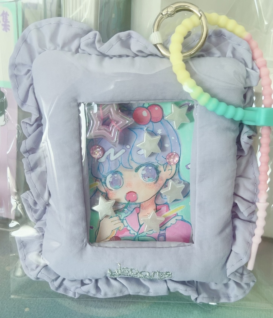 装飾原画（ラベンダー）