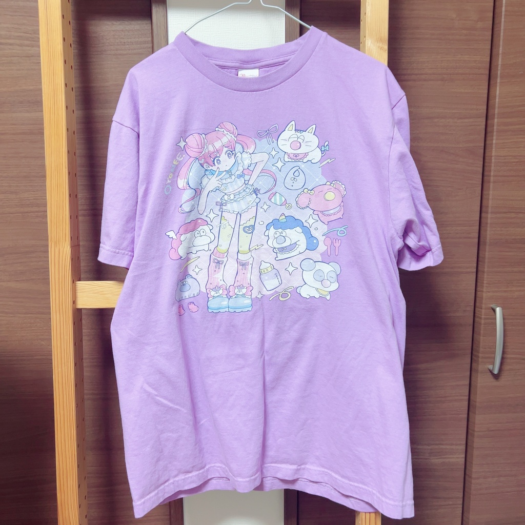 Tシャツ(パープル)残り1点