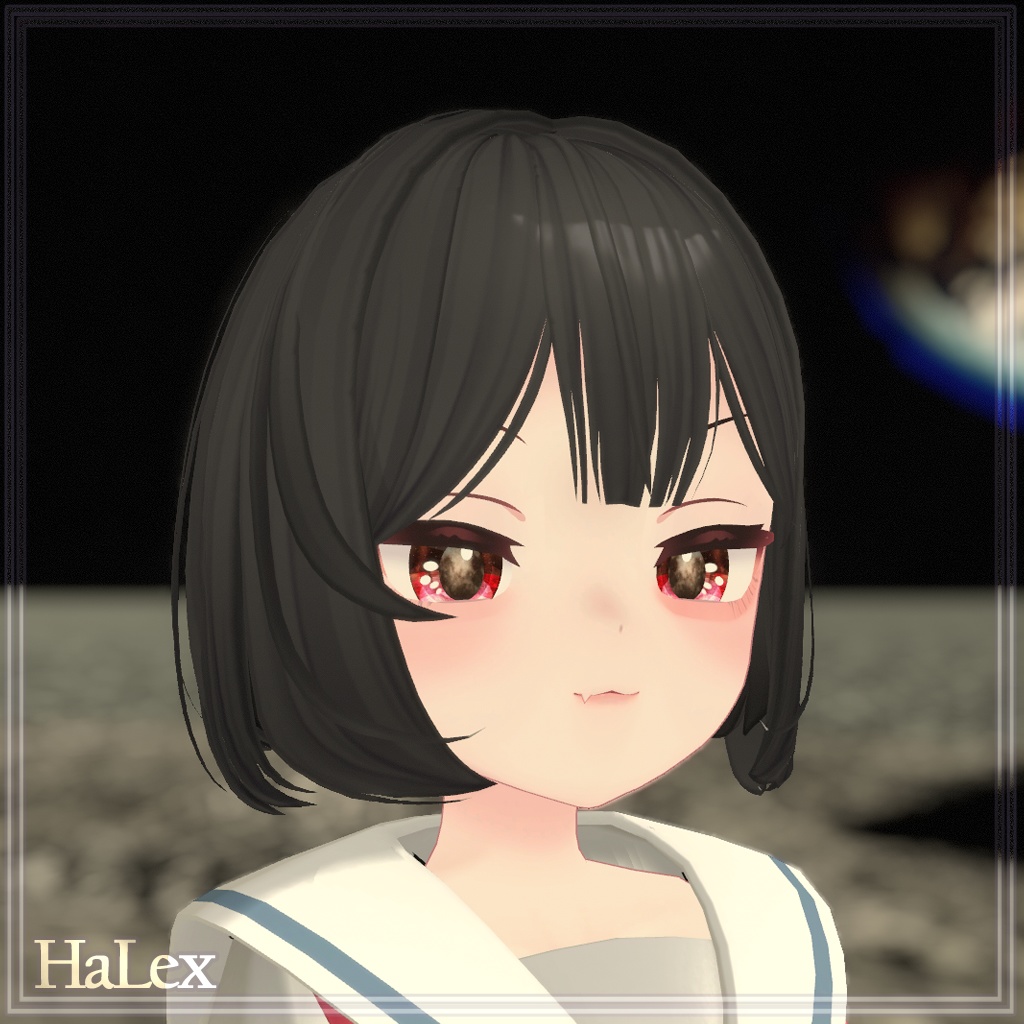 「ラスク (Rusk)」 Make up & Moon Eyes Textures