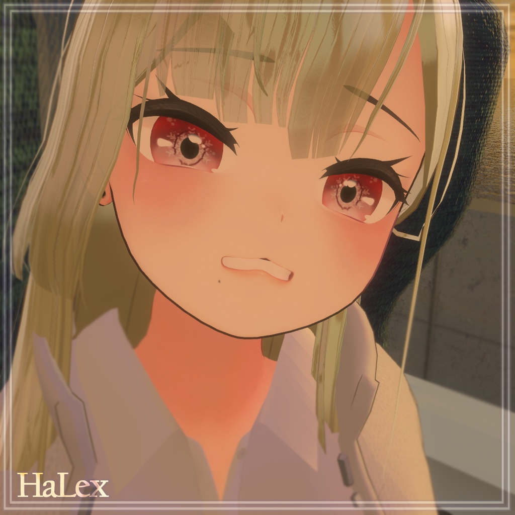 「桔梗用」 Kikyo Make up & Eyes Textures (+Odd Eyes) 11 Color