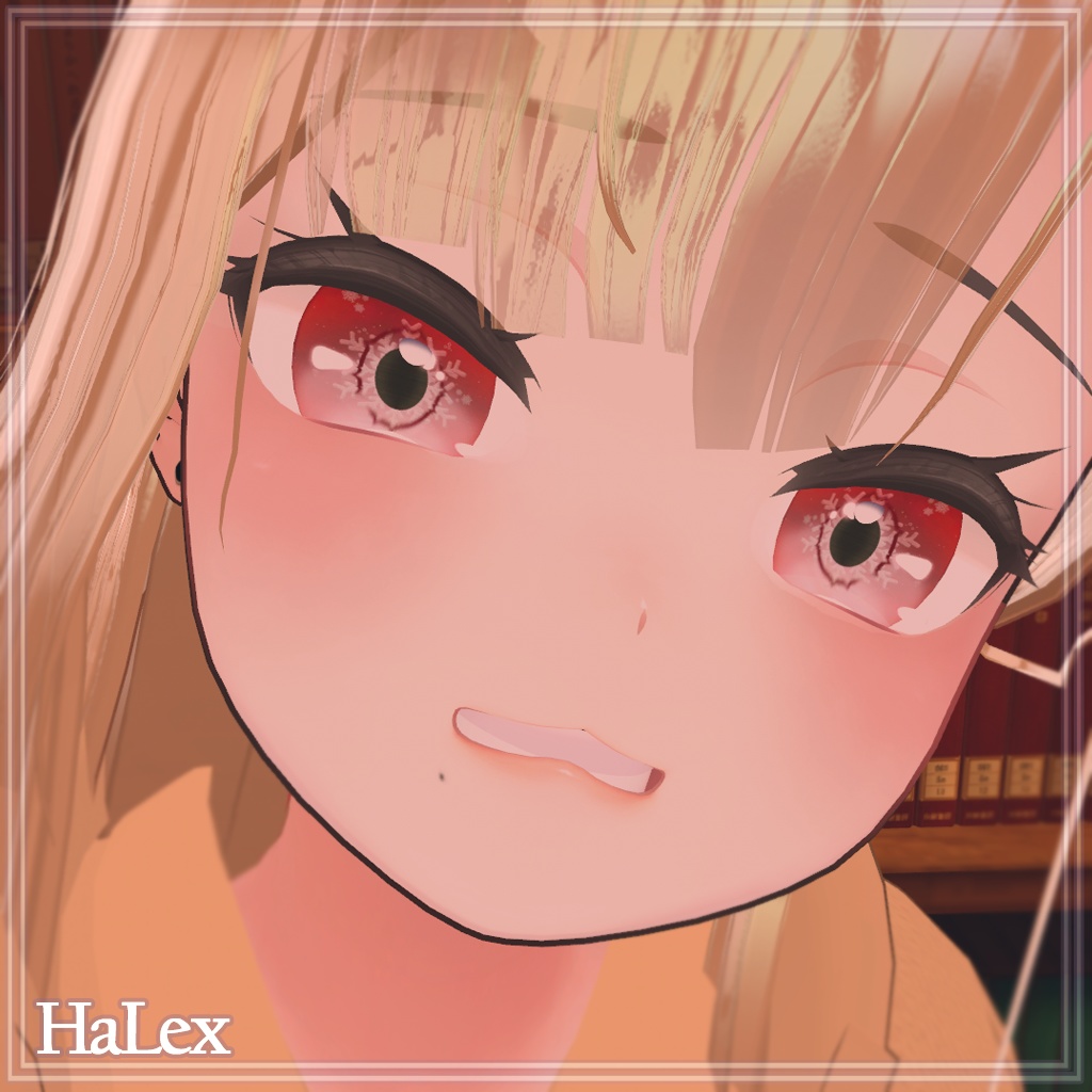 「桔梗用」 Kikyo Make up & Eyes Textures (+Odd Eyes) 11 Color