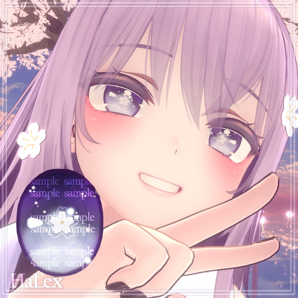 「萌 専用」 Moe Make up & Sakura Eyes Textures (+Odd Eyes) 11 Color