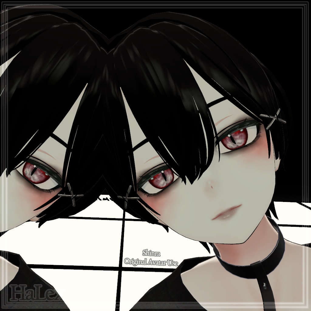 ༒ 「森羅専用」 ༒ Shinra Make up & Vampire Eyes Textures (+Odd Eyes)