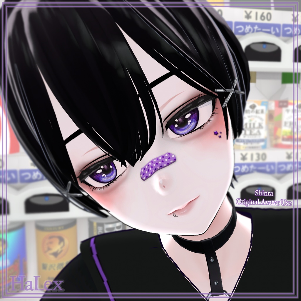 ✿「森羅専用」 ✿ Shinra Menhera Make up Moon Eyes & ACC Textures