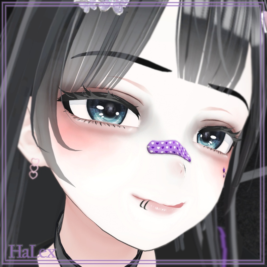 ✿「森羅専用」 ✿ Shinra Menhera Make up Moon Eyes & ACC Textures