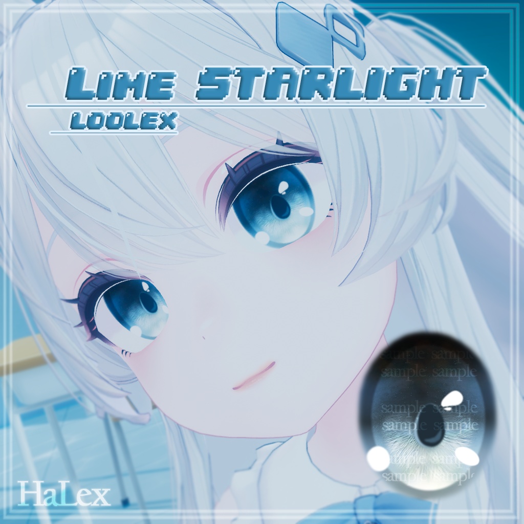  ⋆⭑「ライム専用」⋆⭑ -Lime- STARLIGHT Eyes & Make Up Textures