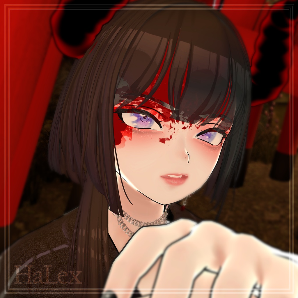 🏮「森羅専用」🏮 Shinra 巫女 Eyes & Make up Textures