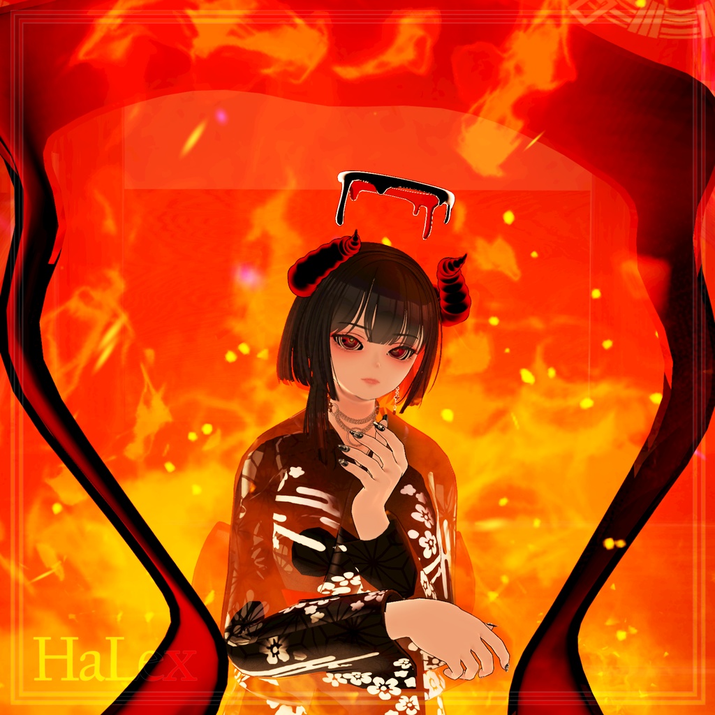 🏮「森羅専用」🏮 Shinra 巫女 Eyes & Make up Textures