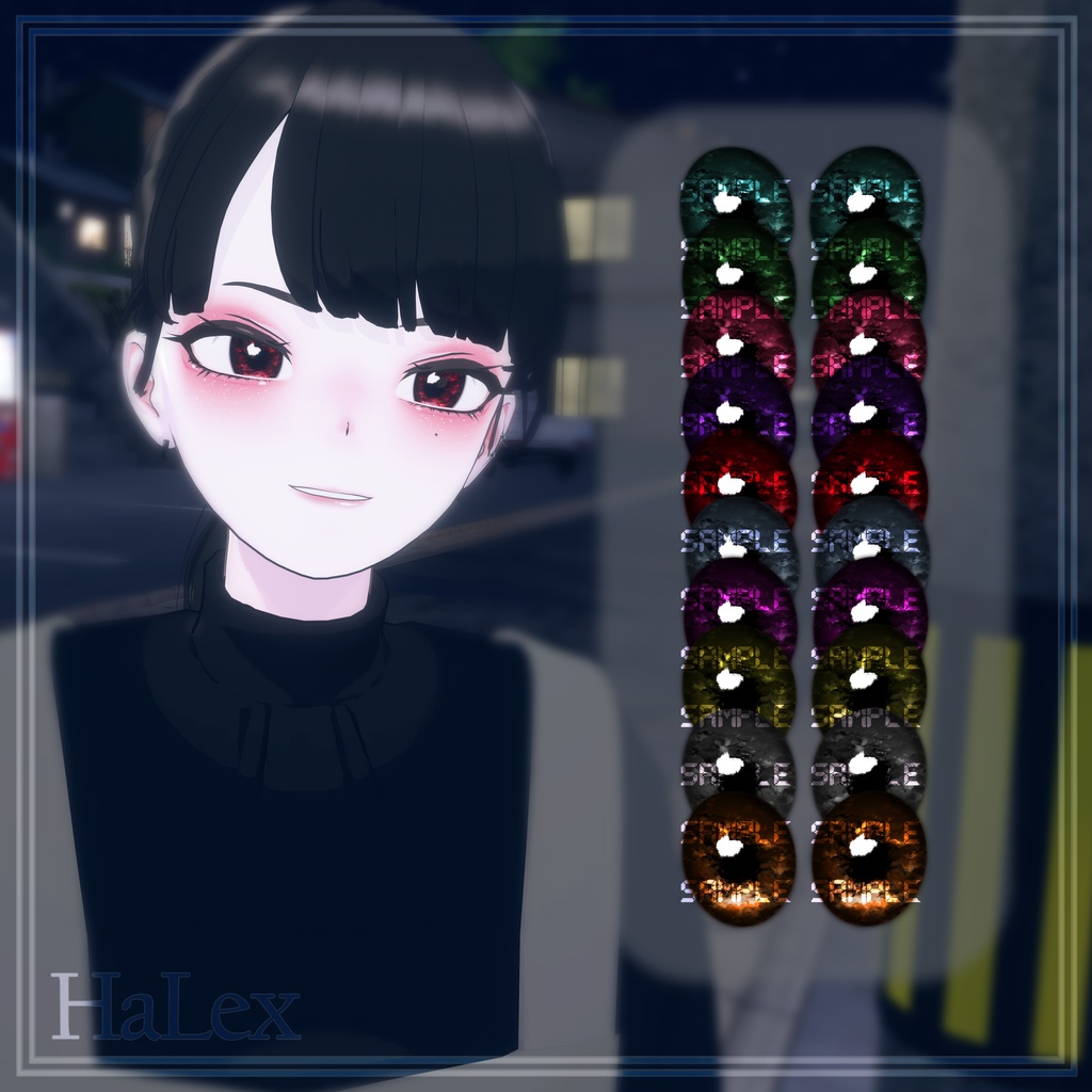 ðãLapwing çšãð å€é² Make Up & Eyes Texture 10 Color