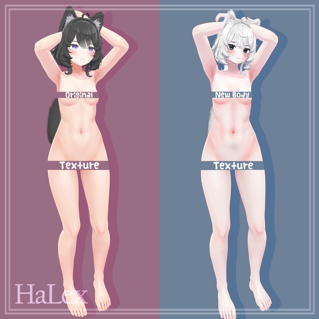 🌕「Velle 用」🌕 Moon Make Up & Eyes & Body Texture