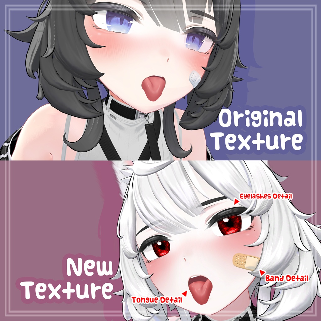 🌕「Velle 用」🌕 Moon Make Up & Eyes & Body Texture