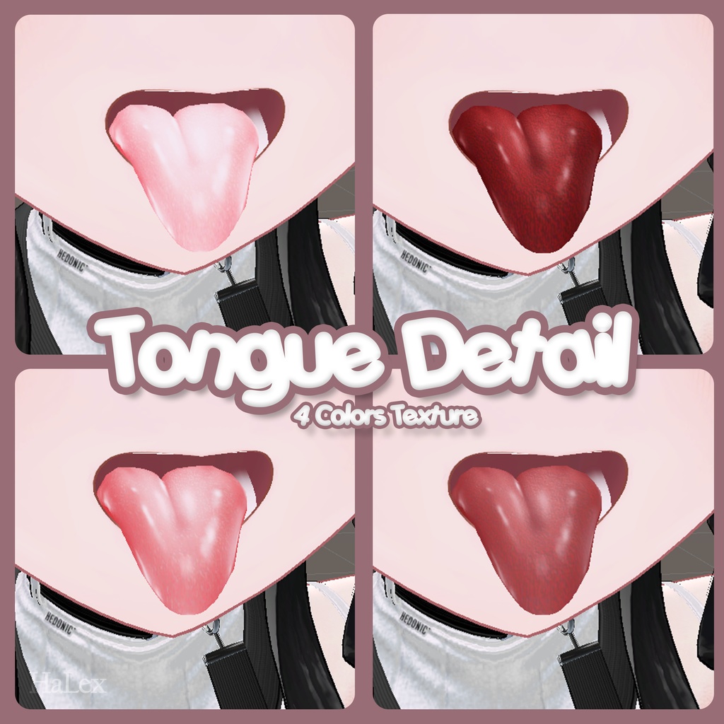 🎁「Velle 用」🎁 Detail Texture Pack (Body, Eyes, Tongue)