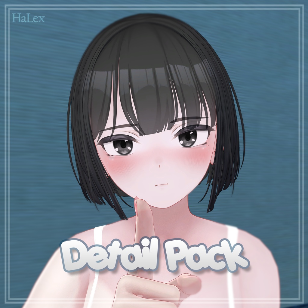 ๐ใVelle ็จใ๐ Detail Texture Pack (Body, Eyes, Tongue)