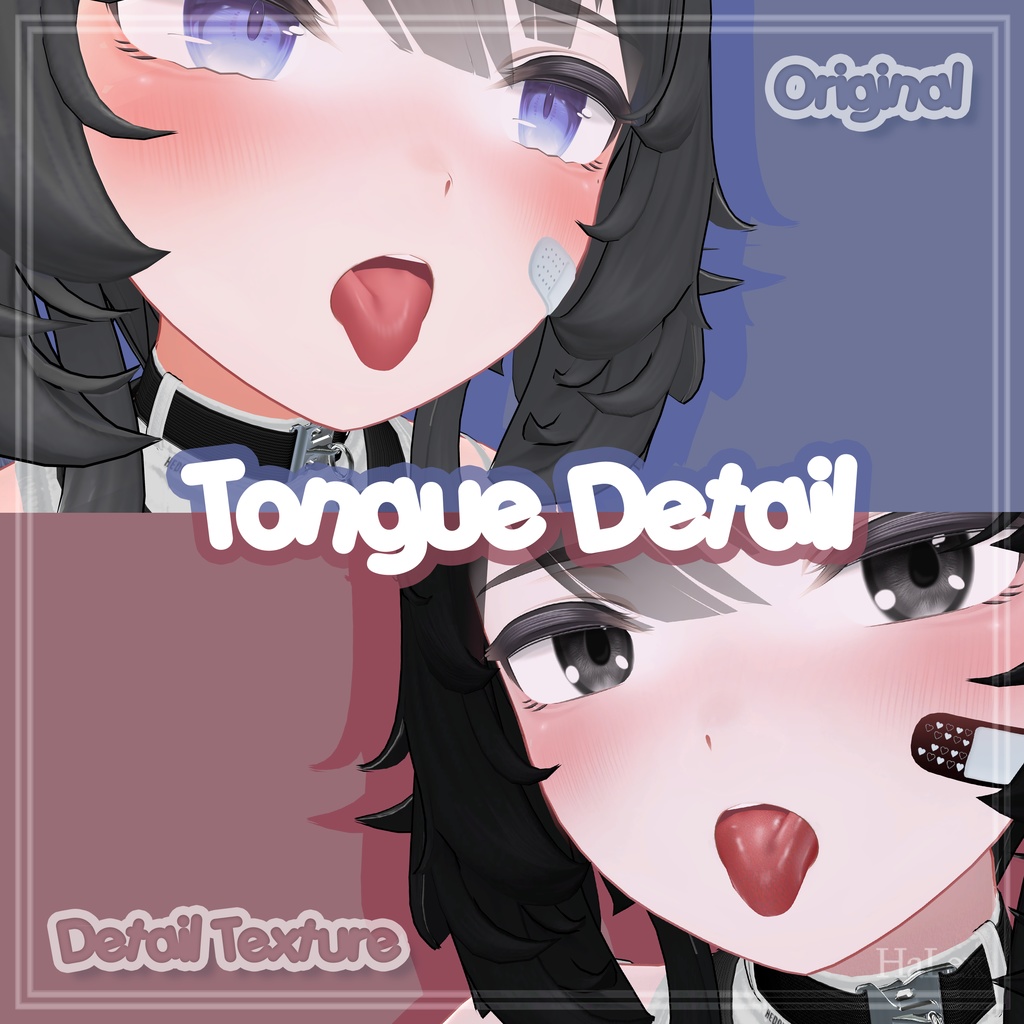 🎁「Velle 用」🎁 Detail Texture Pack (Body, Eyes, Tongue)
