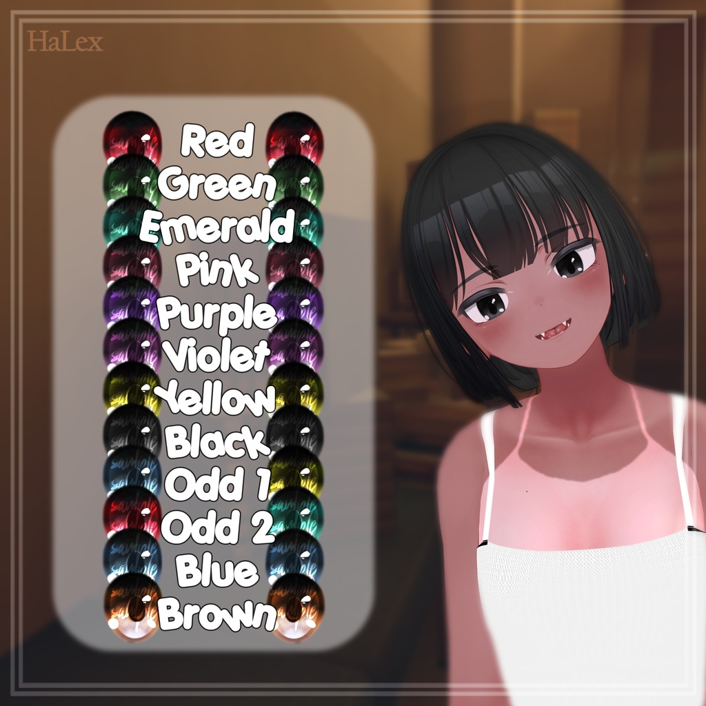 🎁「Velle 用」🎁 Detail Texture Pack (Body, Eyes, Tongue)