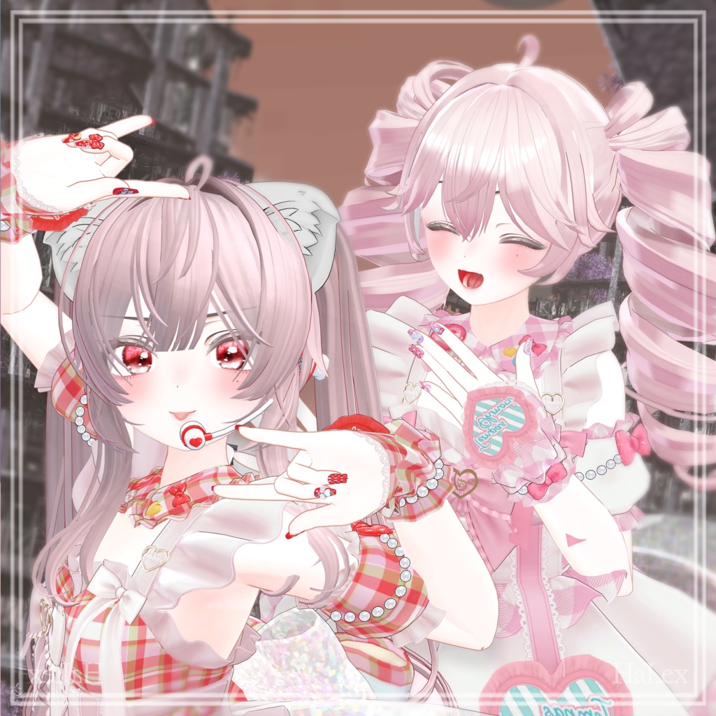 ✨「Manuka」✨ マヌカ専用 Magical Girl Texture Pack (Eyes, MakeUp, Body,Moving Eyes)