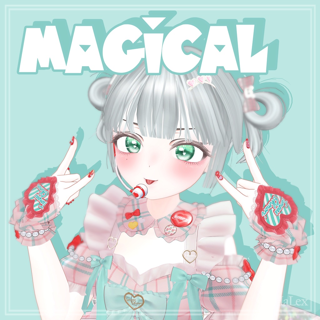 ✨「Manuka」✨ マヌカ専用 Magical Girl Texture Pack (Eyes, MakeUp, Body,Moving Eyes)