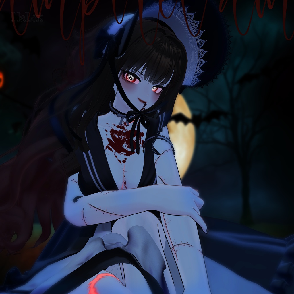 ๐ใ่ ๅฐ็จใ๐ Moe Vampire Make up & Eyes & Body Textures