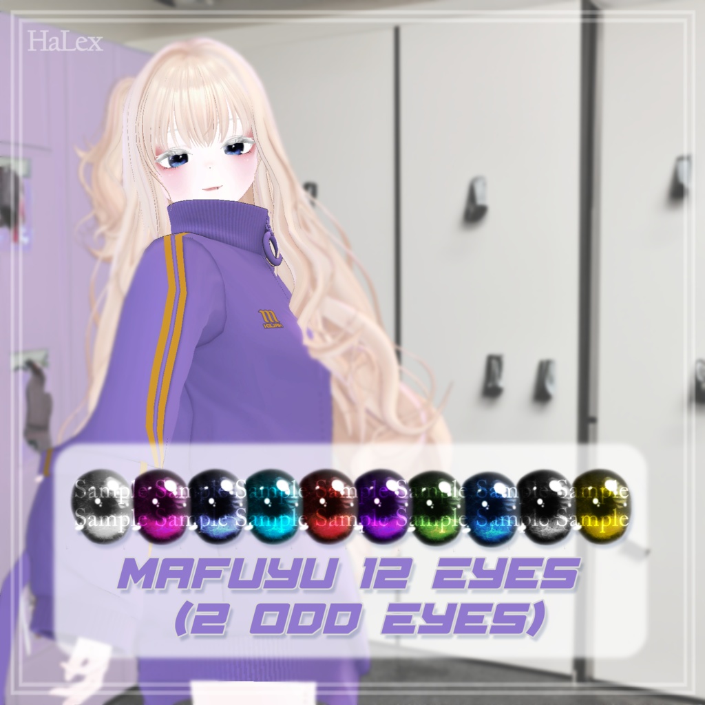 ðãçå¬ãð€ Mafuyu Lovely Texture Pack (Eyes, MakeUp, Body, Cloth, Nail)