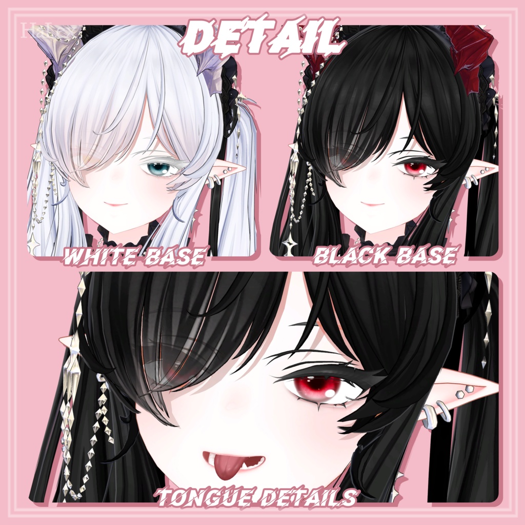 ๐ใใคใชในใ๐ Iris Lovely Texture Pack (Eyes, MakeUp, Body, Dragon)