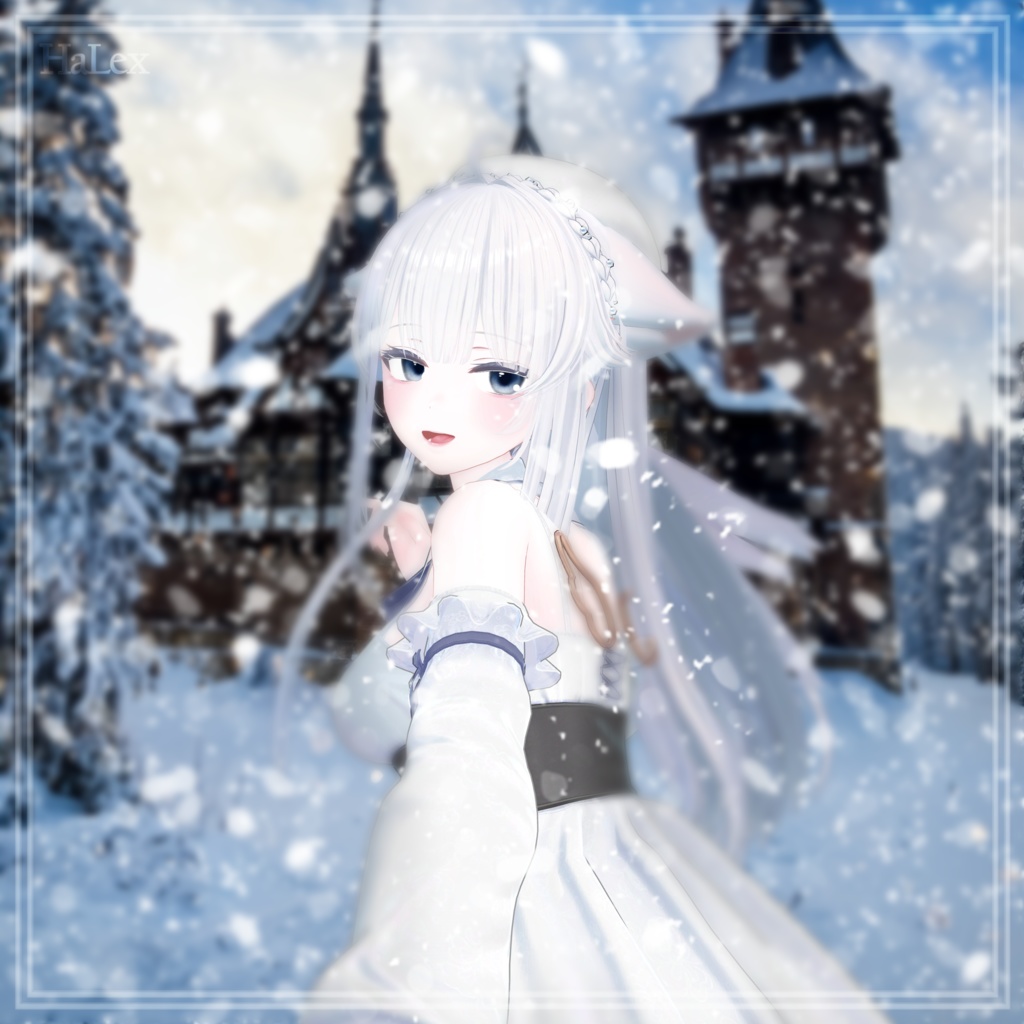 💙「珀杏」🤍 Hakua Lovely Texture Pack (Eyes, MakeUp, Body, Nail)