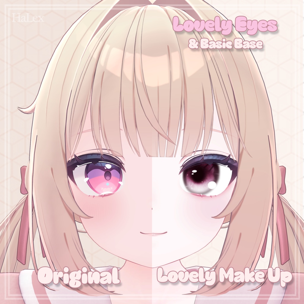 🧡「シフォン」🧡 Chiffon Texture Pack (Eyes, MakeUp, Body, Nail, Cloth)